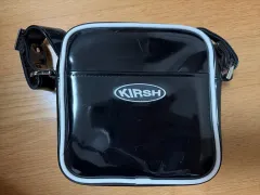 キルシー ブラック 光沢 エナメル クロス バッグのサムネイル