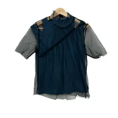 UNITED TOKYO(ユナイテッド トウキョウ) 半袖カットソー サイズFree F レディース美品  - ブルーグレー×黒のサムネイル