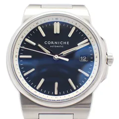 CORNICHE コーニッシュ ラグランデコーニッシュ 自動巻き メンズ 腕時計 ネイビー系文字盤 純正SSベルト Ref.CRN0030A【いおき質店】のサムネイル