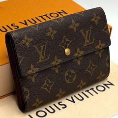 ルイヴィトン ポルトトレゾールエテュイパピエ 三つ折り財布 モノグラム ブラウン ルイヴィトン モノグラム ポルトトレゾール エテュイ パピエ 三つ折り