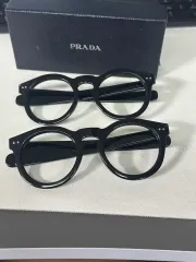 ノーブランド ウェリントン メガネ 黒 新品のサムネイル