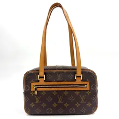 【新着】LOUIS VUITTON シテMM モノグラム モノグラム レザー、PVC ブラウン、ライトブラウン ショルダーバッグ ゴールド M51182のサムネイル