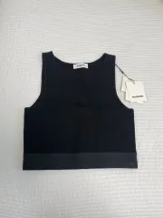 正規品 SANDRO サンドロ logo crop top 0 sizeのサムネイル