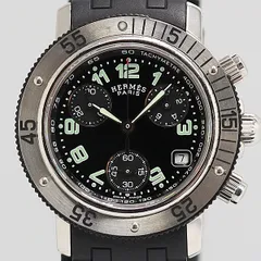 エルメス クリッパー ダイバークロノグラフ CL2.315 QZ デイト ブラック文字盤 メンズ腕時計 2000000 6BGY KUT ABC26313のサムネイル