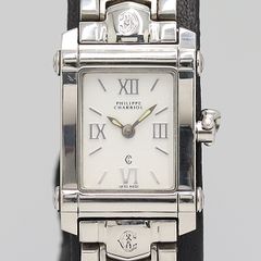 良品 稼動 セイコー クレドール 5A74-0020 QZ 18KTベゼル シルバー文字