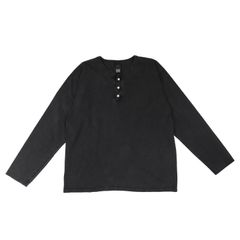 25SS BATONER HEMP BASQUE SHIRT 2 ブラック - メルカリ