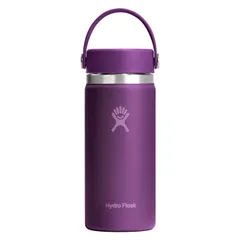 ハイドロフラスク Hydro Flask ステンレスボトル マグボトル 水筒 魔法瓶 473ml 保冷 保温 直飲み 二重壁真空断熱 HYDRATION 16oz WIDE MOUTH 8900150、BEACHPLUMのサムネイル