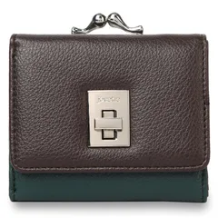 ジュエティ jouetie 財布 三つ折り レディース がま口 MINI WALLET JUT-80350W、グリーン/3353のサムネイル