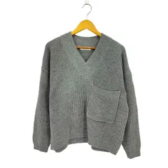 モンキータイム MONKEY TIME PE AZE CROPPED 1POC V-NECK ニット メンズ import：S のサムネイル