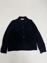 OUR LEGACY イヴニング コーチジャケット ブラッシュドコットン ブラック 52sizeのサムネイル