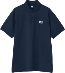 ヘリーハンセン Helly Hansen マリン S/S One Point Logo Polo メンズ レディース 半袖ポロシャツ ショートスリーブ 吸水速乾 無地 シンプル UV 紫外線カット 夏 お出かけ  HE32643 ON オーシャンネイビーのサムネイル