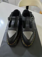 DR. MARTENS ドクターマーチン メリージェーン ブラック シューズ Uk4のサムネイル