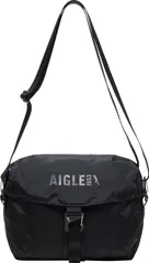 エーグル AIGLE 撥水 アーバン ショルダーバッグ 3L ユニセックス 収納力 フラップカバー リサイクルナイロン 普段使い デイリーユース 旅行 トラベル フェス レジャー  ZNHBT67 002 NOIRのサムネイル