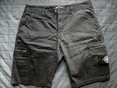 STONE ISLAND カーゴショートパンツ W32 ネイビー - メルカリ