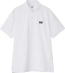ヘリーハンセン Helly Hansen マリン S/S One Point Logo Polo メンズ レディース 半袖ポロシャツ ショートスリーブ 吸水速乾 無地 シンプル UV 紫外線カット 夏 お出かけ  HE32643 CW クリアホワイトのサムネイル