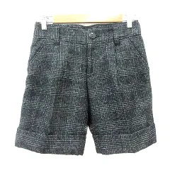 クードシャンス CdeC COUP DE CHANCE ショートパンツ グレンチェック ロールアップ 34 S 黒 ブラック /MNのサムネイル