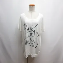 ジュリアーノ ジュリ JURIANO JURRIE オーバーサイズ 半袖 Tシャツ カットソー オフホワイトのサムネイル
