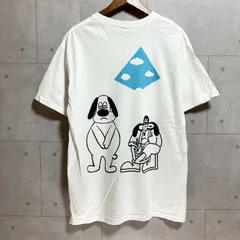 MIN-NANO ミンナノ UM DRIP TEE Tシャツ ショートスリーブ カットソー 半袖 トップス L バックプリント ホワイト 白 メンズ SU-39-6のサムネイル