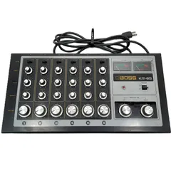 BOSS KM-6B ミキサー 6ch ステレオ VUメーター Roland ジャンクのサムネイル