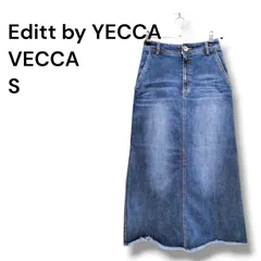 a3017 ⁠Editt by YECCA VECCA デニムロングスカート Sサイズ⁠のサムネイル