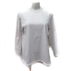 ジェイプレス J.PRESS カットソー 長袖 M ベージュ /YIのサムネイル