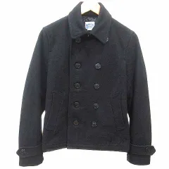 フリークスストア FREAKS STORE ピーコート Pコート 総裏地 36 S 黒 ブラック /YKのサムネイル