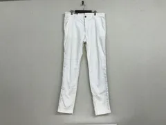 本物メイソンズMASON’Sコットンチノスラックスパンツメンズサーフアメカジミリタリーストリートスケーターワークビジネススーツモードゴルフドレスバイカー白ホワイト50ブルガリア製XLのサムネイル