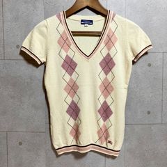 BURBERRY BLUE LABEL ホワイト ニット パーカー 38 - メルカリ