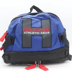 トミーヒルフィガー 90s ヴィンテージ ヒップバッグ ボディバッグ Y2K 鞄 ブランド メンズ ネイビー TOMMY HILFIGER 【中古】のサムネイル