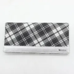 ニューヨーカー 長財布 ウォレット ブランド 小銭入れあり チェック柄 レディース ブラック NEWYORKER 【中古】のサムネイル