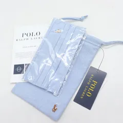 ポロラルフローレン マスク ポーチセット 未使用 ブランド 小物 レディース M/Lサイズ ブルー POLO RALPH LAURENのサムネイル