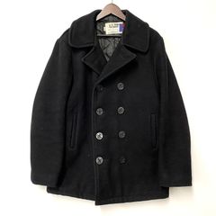 美品□schott ロガージャケット ウールコート 7319 ネイビー 38 - メルカリ