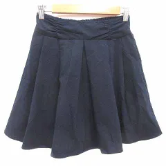マジェスティックレゴン MAJESTIC LEGON パンツ キュロット Free 紺 ネイビー /YKのサムネイル