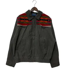 【中古品】PENDLETON ペンドルトン HIGH GRADE WESTERNWEAR NATIVE PATTERN SWITCHING LOOSE DENIM JACKET ウエスタンウェア デニム ジャケット【146-260320-kh-08-izu】のサムネイル