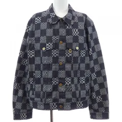 ルイヴィトン LOUIS VUITTON ディストーテッドダミエデニムジャケット HLA50WEW2 デニムジャケットのサムネイル