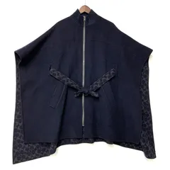 【中古品】COACH コーチ ZIP CAPE COAT C5503 ジップ ケープ コート ポンチョ アウター 【168-260313-ay-03-izu】のサムネイル