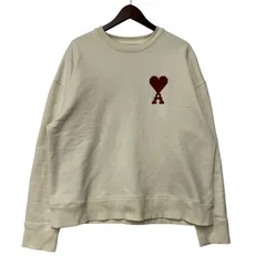 【中古品】ami alexandre mattiussi アミアレクサンドレマチウシ USW778.747 NATURAL COTTON AMI DE COEUR SWEATSHIRT スウェット トレーナー 【141-260313-ya-12-izu】のサムネイル