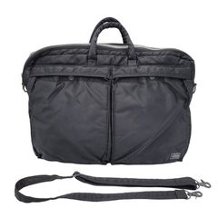 88.【良品】ポーター タンカー 2WAY ブリーフケース 黒 YKK期 日本製