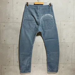 PUNK DRUNKERS パンクドランカーズ メロンパン デニム パンツ ジーンズ ダブルニー キルティング ボトムス S ライトブルー SU-39-39のサムネイル