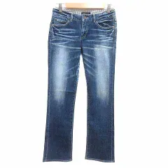 クイーンズコート QUEENS COURT JEANS デニムパンツ ジーンズ 24 S インディゴ /YKのサムネイル