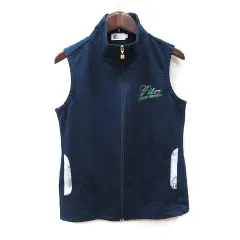 フィラ FILA ベスト 前開き ジップアップ M 紺 ネイビー /YIのサムネイル
