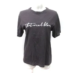 ナイン NINE Tシャツ カットソー 半袖 F 茶 ブラウン /YIのサムネイル