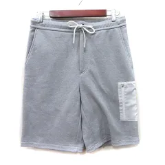 ミッシェルクランオム M.K HOMME ハーフパンツ ショート スウェット 46 L グレー /YIのサムネイル