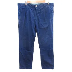 ヘンリーコットンズ HENRY COTTON'S チノパンツ スリム 52 XL 紺 ネイビー /AUのサムネイル