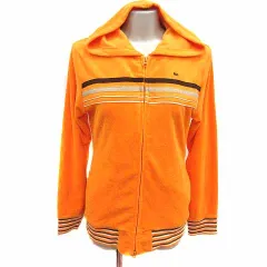 ヘリーハンセン HELLY HANSEN パーカー パイル地 ジップアップ 長袖 M オレンジ /YKのサムネイル