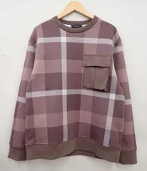 ★8748☆BLACK LABEL CRESTBRIDGE ブラックレーベルクレストブリッジ ミリタリーポケットチェックスウェット 51P15-624-12　Mのサムネイル