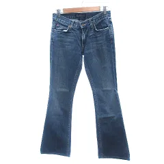 アールジーン Earl Jean デニムパンツ ジーンズ フレア バギー 26 M 青 ブルー /AUのサムネイル