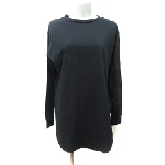 ジャーナルスタンダード JOURNAL STANDARD Tシャツワンピース ミニ 長袖 黒 ブラック /YIのサムネイル