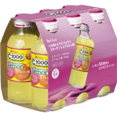 House Wellness Foods ハウスウェルネスフーズ C1000 レモンコラーゲン＆ヒアルロン酸 6P 140ml×6本のサムネイル