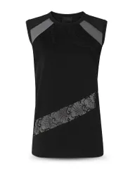 ピンコ レディース トップス シャツ コットン ジャージー PINKO Molly Maglia Jersey Cotton Top Z99のサムネイル